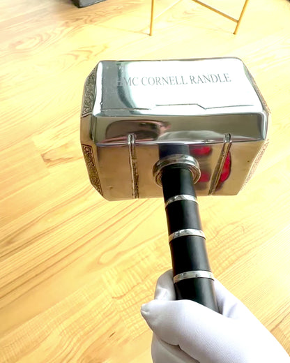 Martelo de Thor "Chief" - Martelo Artesanal Feito à Mão, personalização com gravação para presente