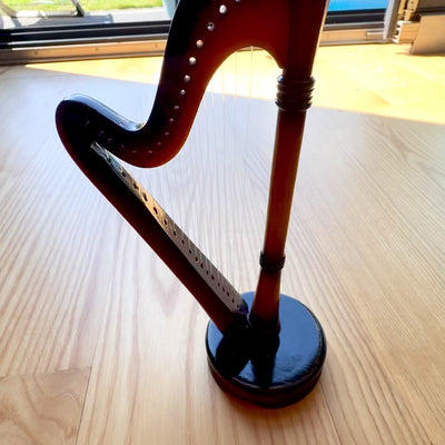 Mini Harpa Decorativa 20 cm com Possibilidade de Gravação