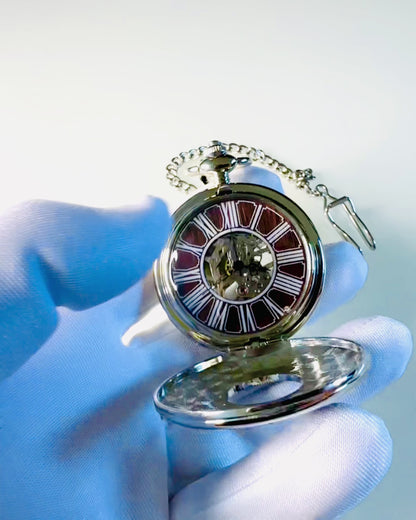 Relógio de Bolso "Heritage Timekeeper" com Possibilidade de Gravação