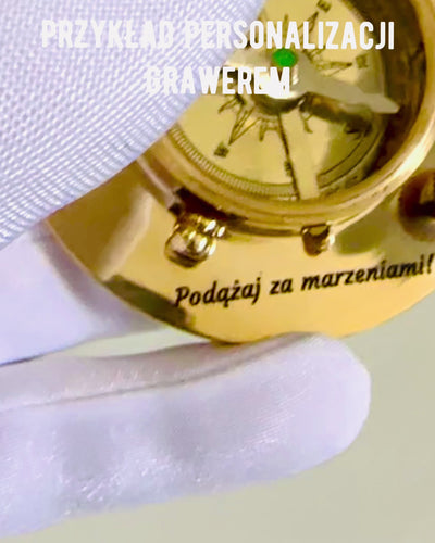 Bússola de Navegação com Sextante e Possibilidade de Personalização - Marítimo XL