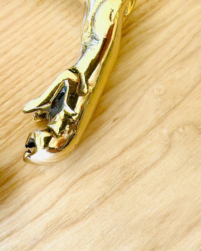 Bengala de Passeio "Jaguar Elegance" em Madeira de Manga - possibilidade de personalização com gravação