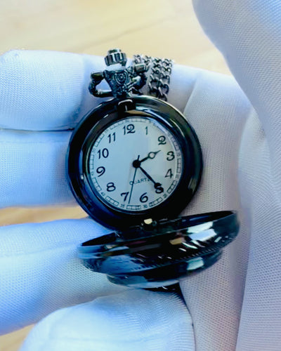 Relógio de Bolso "Smocza Aura" com Opção de Personalização