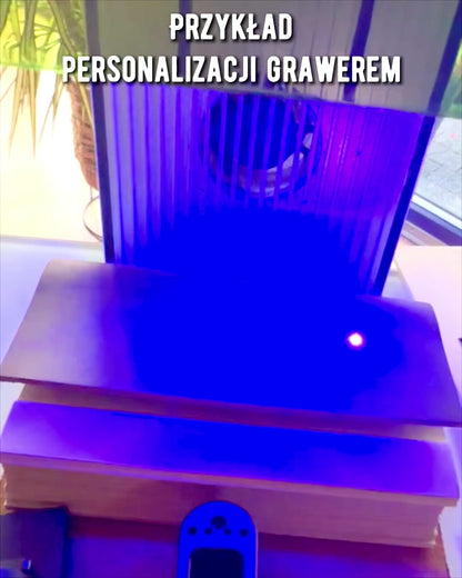 Notatnik Premium "RetroNotes" – Caderno Elegante de Pele Verdadeira - 200 páginas, 120g, caderno, bloco de desenho, cor castanha, personalização com gravação