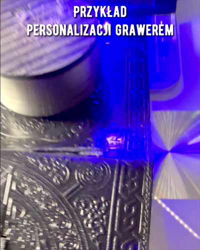 Dziennik Premium, Padrão Antigo, Caderno de Couro "Magiczna Kronika" 200 páginas, 2 variantes à escolha, personalização com gravação