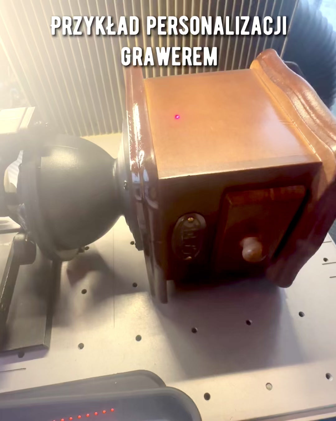 Moinho de café retro "Vintage Café" 27 cm de altura, com possibilidade de personalização com gravação para presente