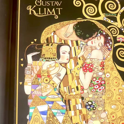 Suporte para portátil G. Klimt, Colagem (CARMANI), personalizável com gravação, ideal para oferecer, dimensões: 30.5x40.5cm, elegante e confortável para trabalhar ao colo