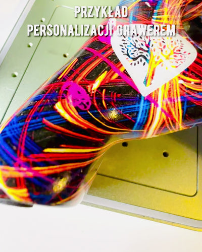 Kalejdoskop Serce – Decoração Artesanal de Resina com Possibilidade de Gravação