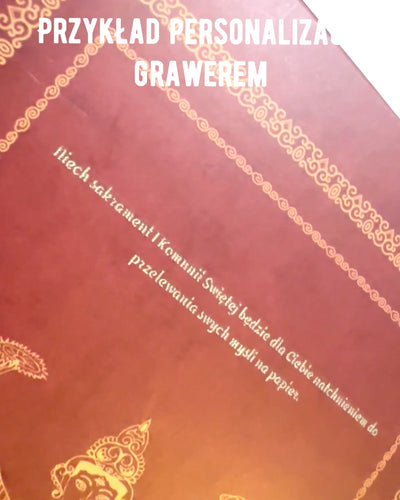 Caderno Vintage Castanho com Capa Decorativa em Estilo Retro – Caderno do Explorador – Castanho, Vintage