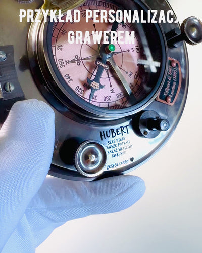 Antigo Compasso de Navegação Premium com Possibilidade de Gravação – Feito à Mão
