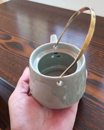 Harmonia de Jadeíte – Conjunto de Chá Verde-Claro