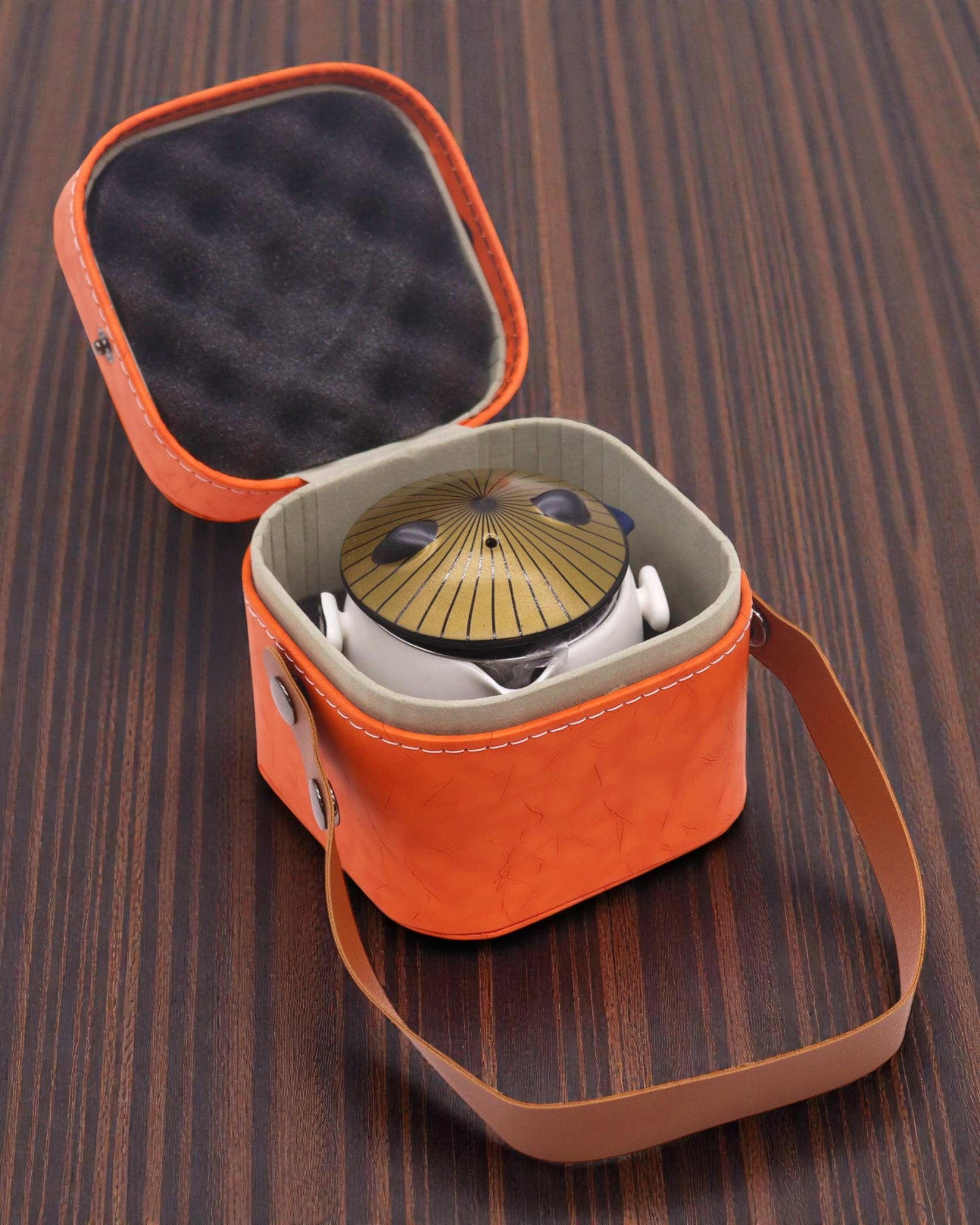 Panda – Conjunto de Chá de Viagem com Tampa e 2 Copinhos