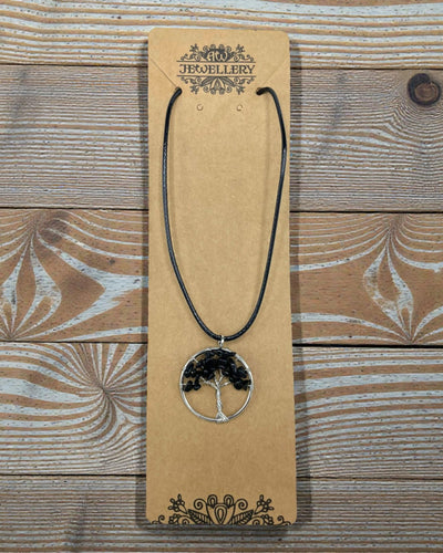 Colar Árvore da Vida Força e Proteção – Ágata Negra