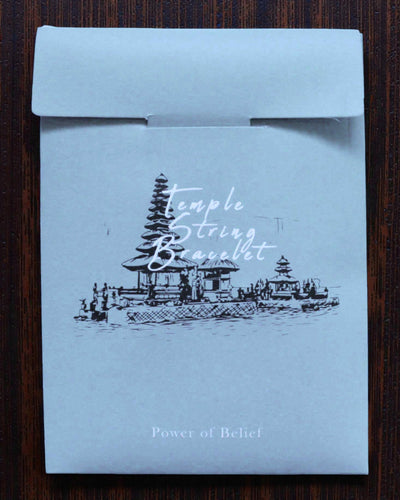 Pulseira de Cordão de Templo Panca Dharma – Força da Fé