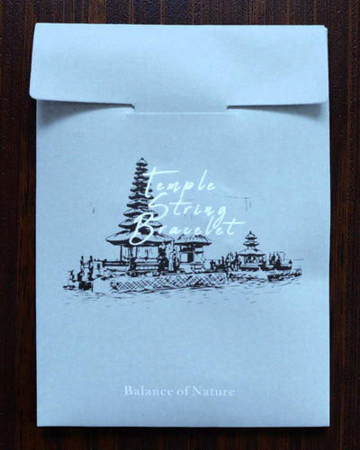 Pulseira de Cordão de Templo Yin Yang – Equilíbrio da Natureza