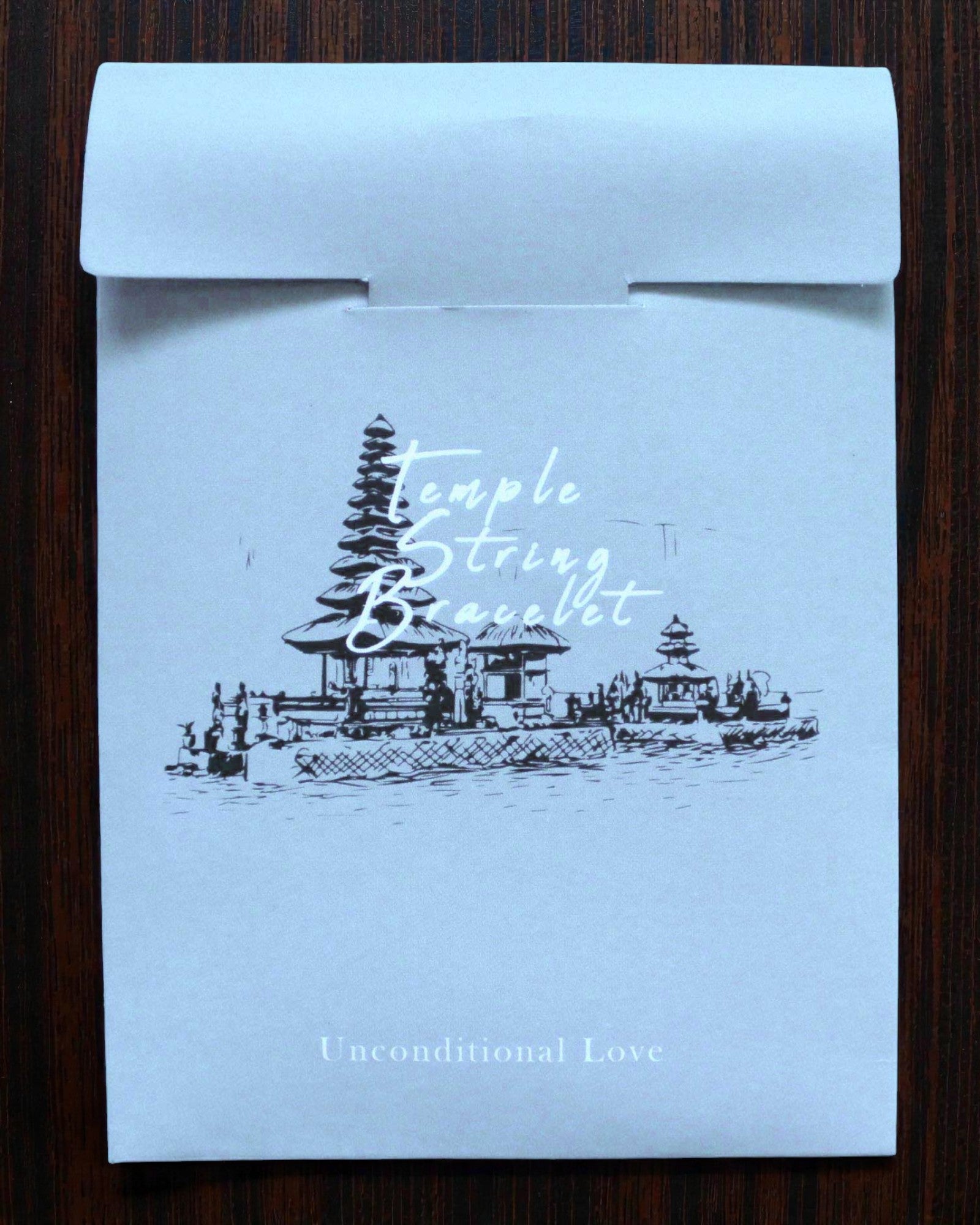 Pulseira de Cordão de Templo Panca Cinta – Amor Incondicional