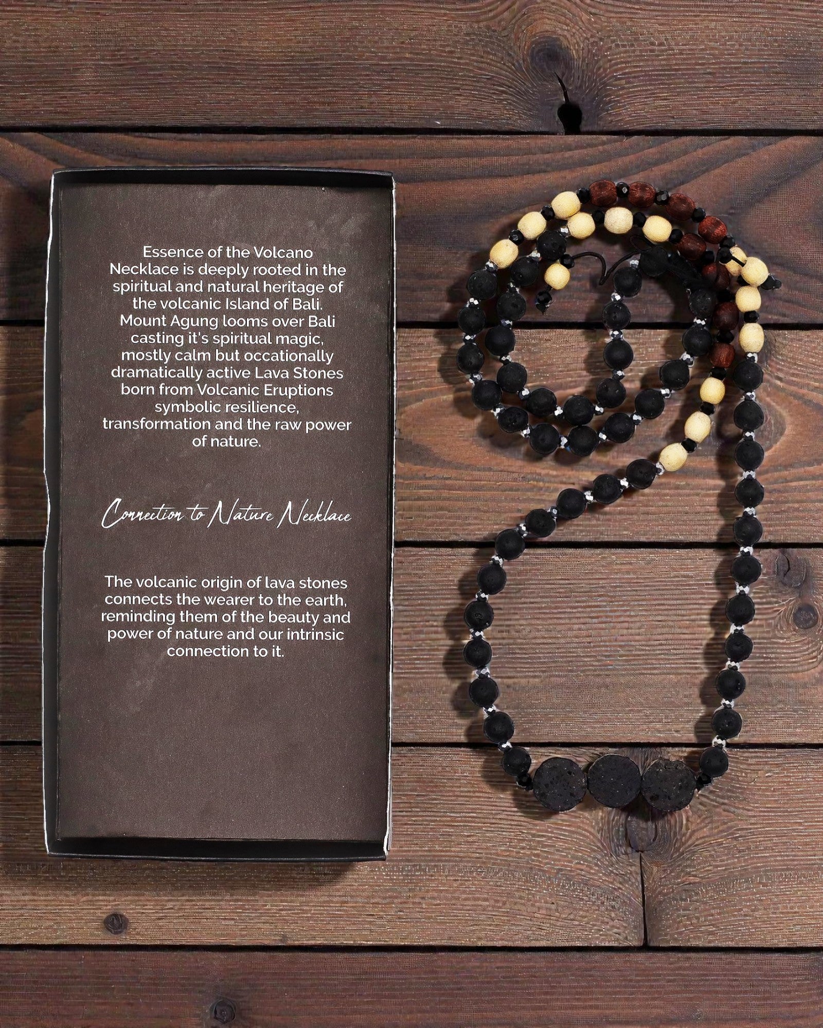 Colar Essência do Vulcão – Ligação à Natureza