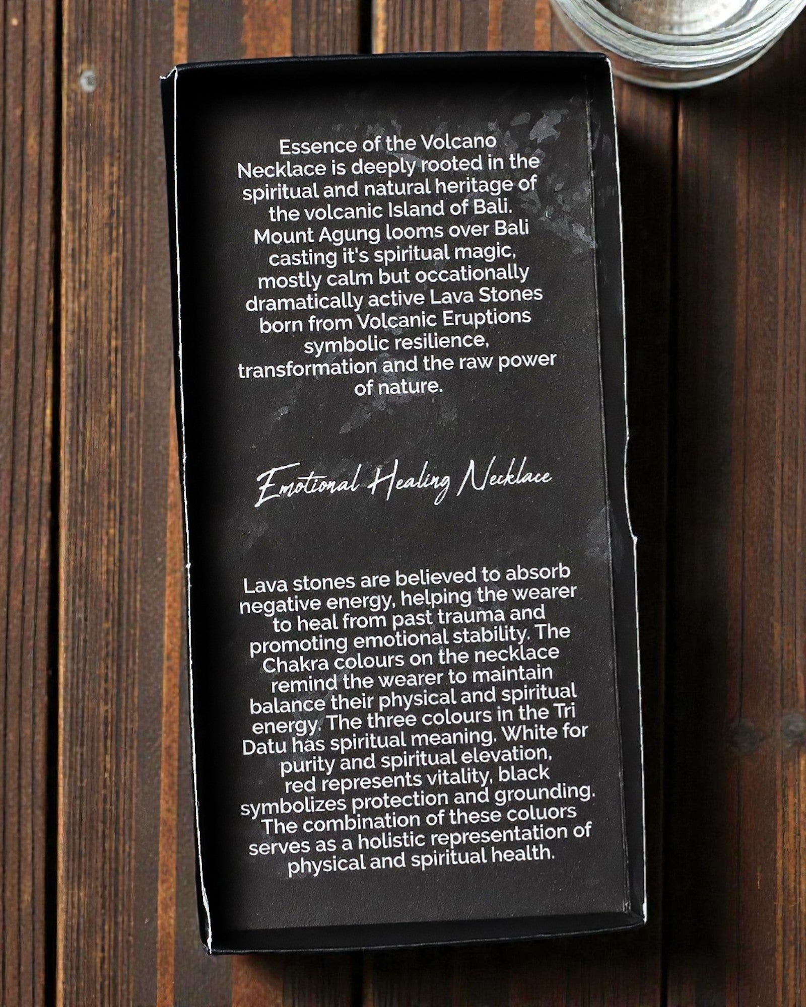 Colar Essência do Vulcão – Cura Emocional