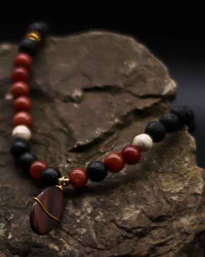 Colar Essência do Vulcão – Proteção