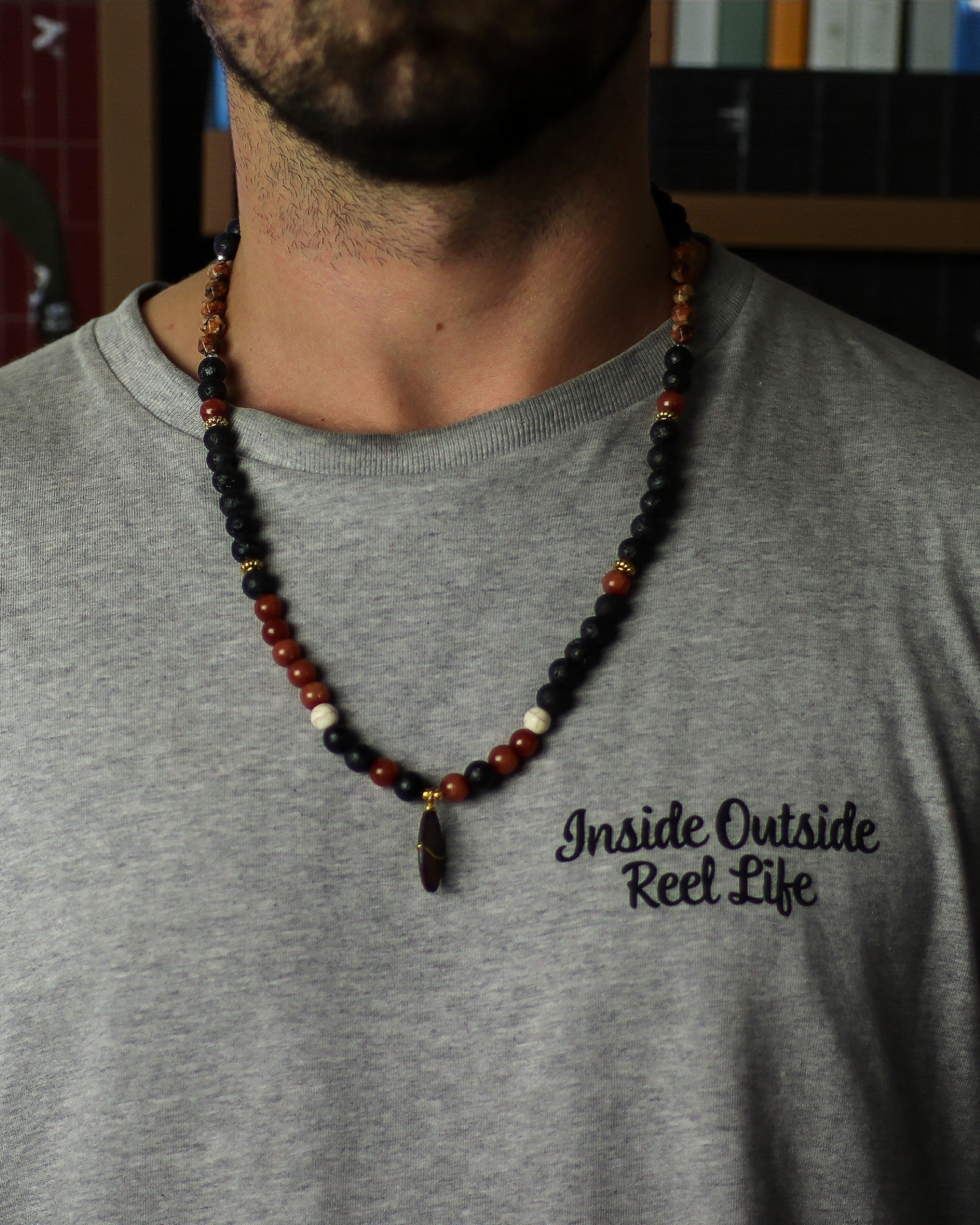 Colar Essência do Vulcão – Proteção