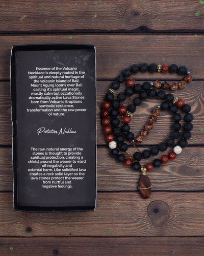 Colar Essência do Vulcão – Proteção