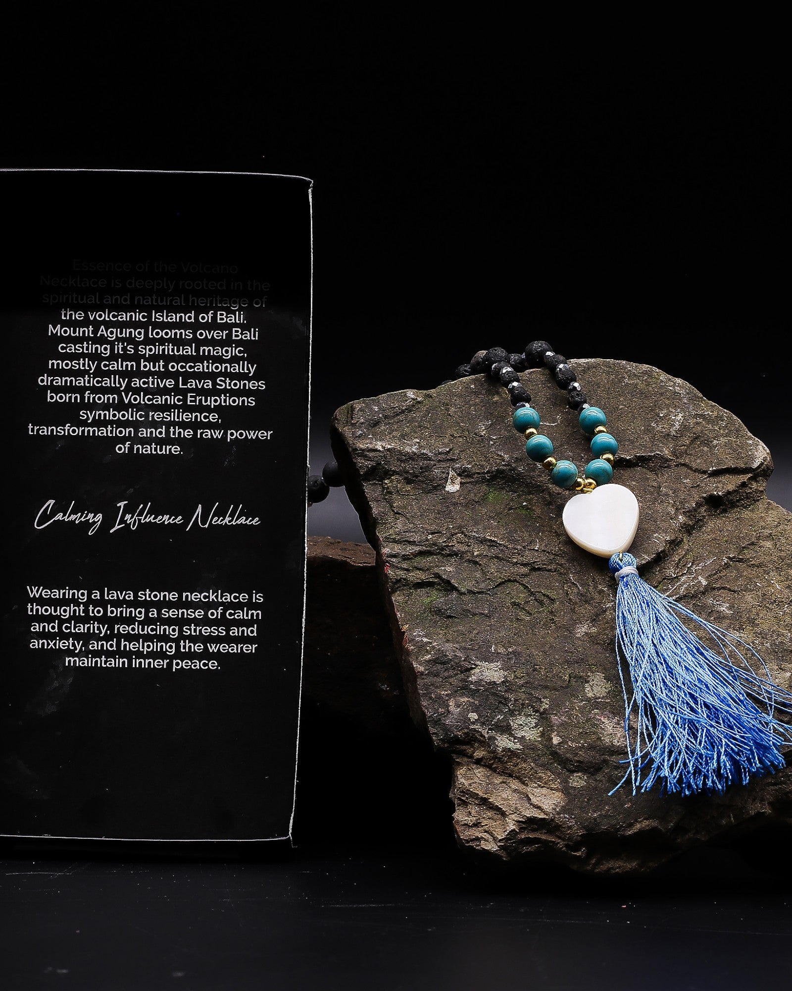 Colar Essence of the Volcano - Influência Calmante