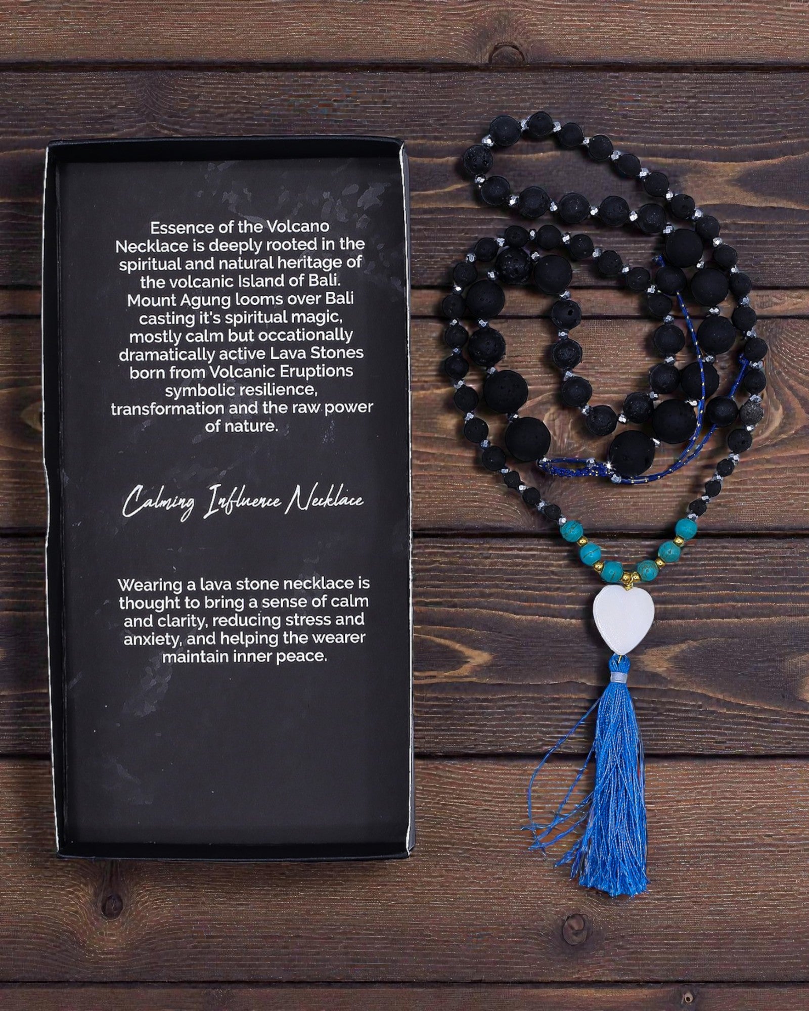 Colar Essence of the Volcano - Influência Calmante
