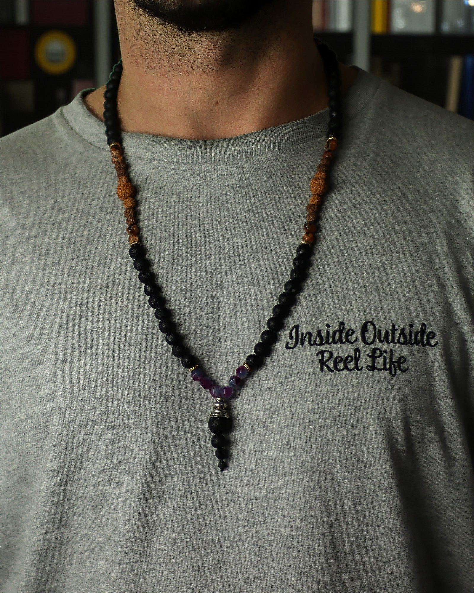 Colar Essência do Vulcão – Aceitação do Lado Sombrio