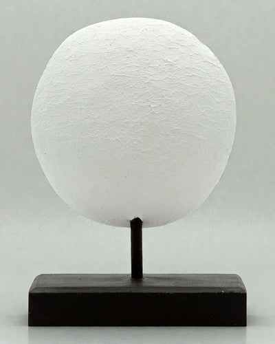 Máscara Timorense Guardião dos Antepassados 27x20 cm – Branca