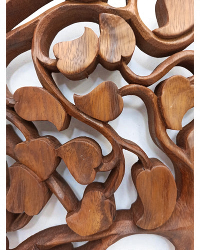 Painel de Parede Decorativo – Árvore da Vida Corações 40 cm